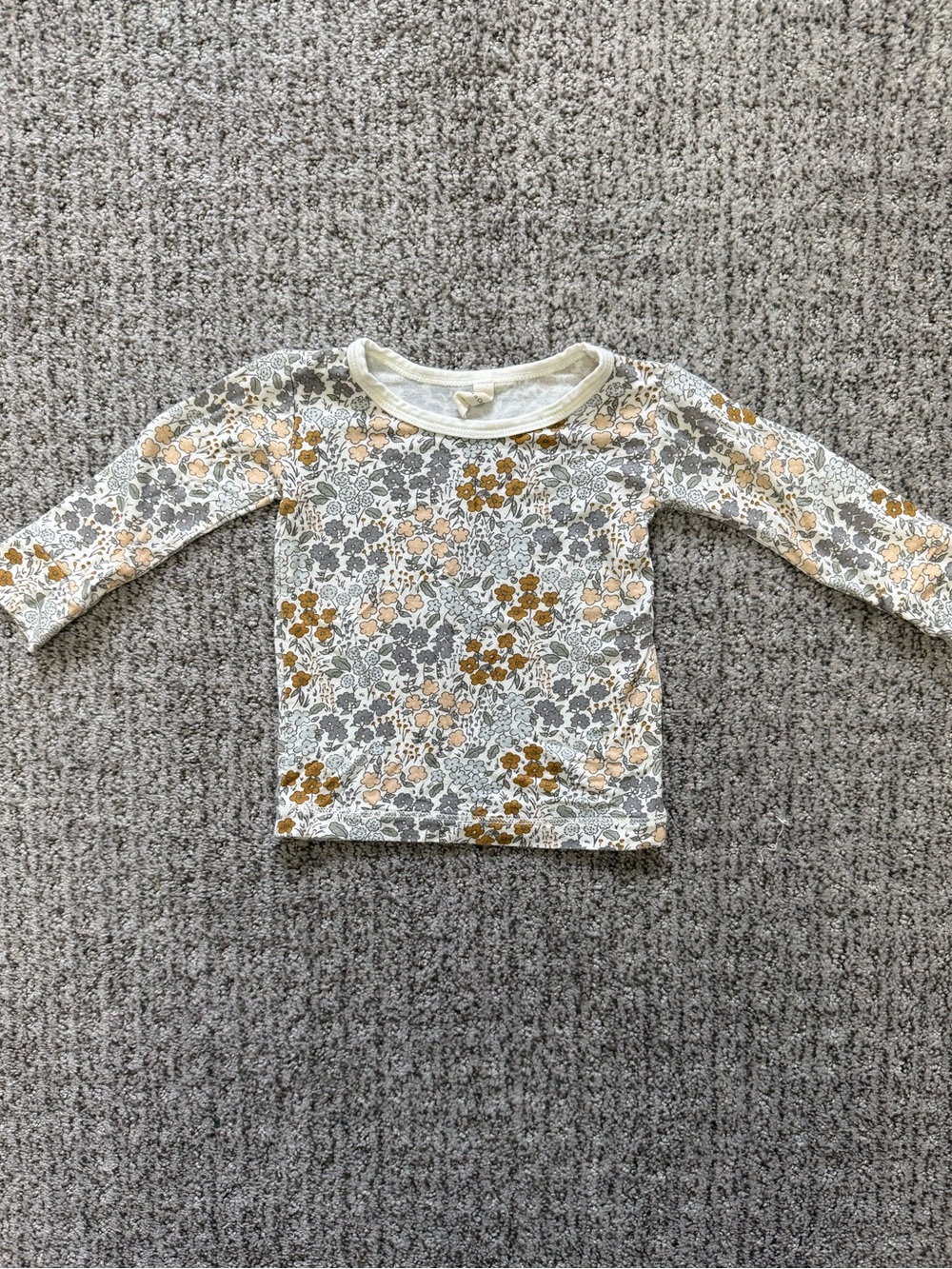 Quincy Mae Floral Long Sleeve Bamboo Tee